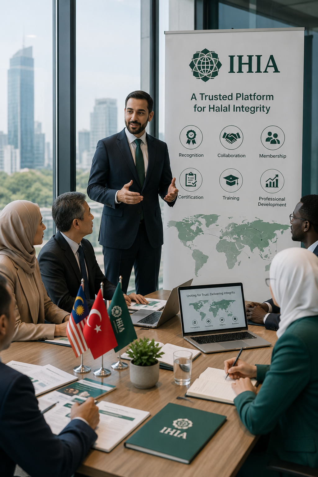 Corporate meeting on halal integrity platform